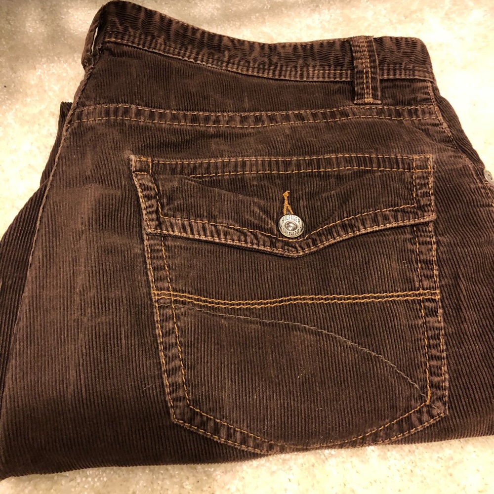 Tommy Hilfiger corduroy.  Brown.  36W 30L